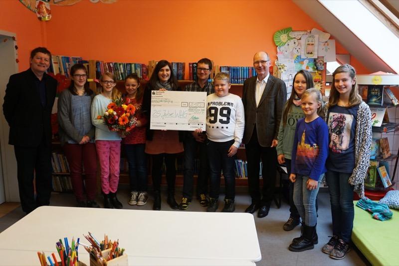 Grundschule Finow erhält Preisgeld aus WHG Gewinnspiel!